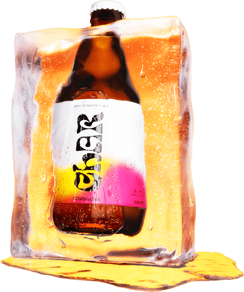 Комбуча Char у пляшці, натуральна комбуча ручної роботи в Києві